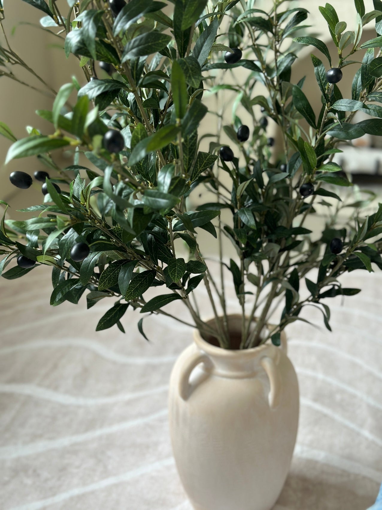 Faux Olive Stem